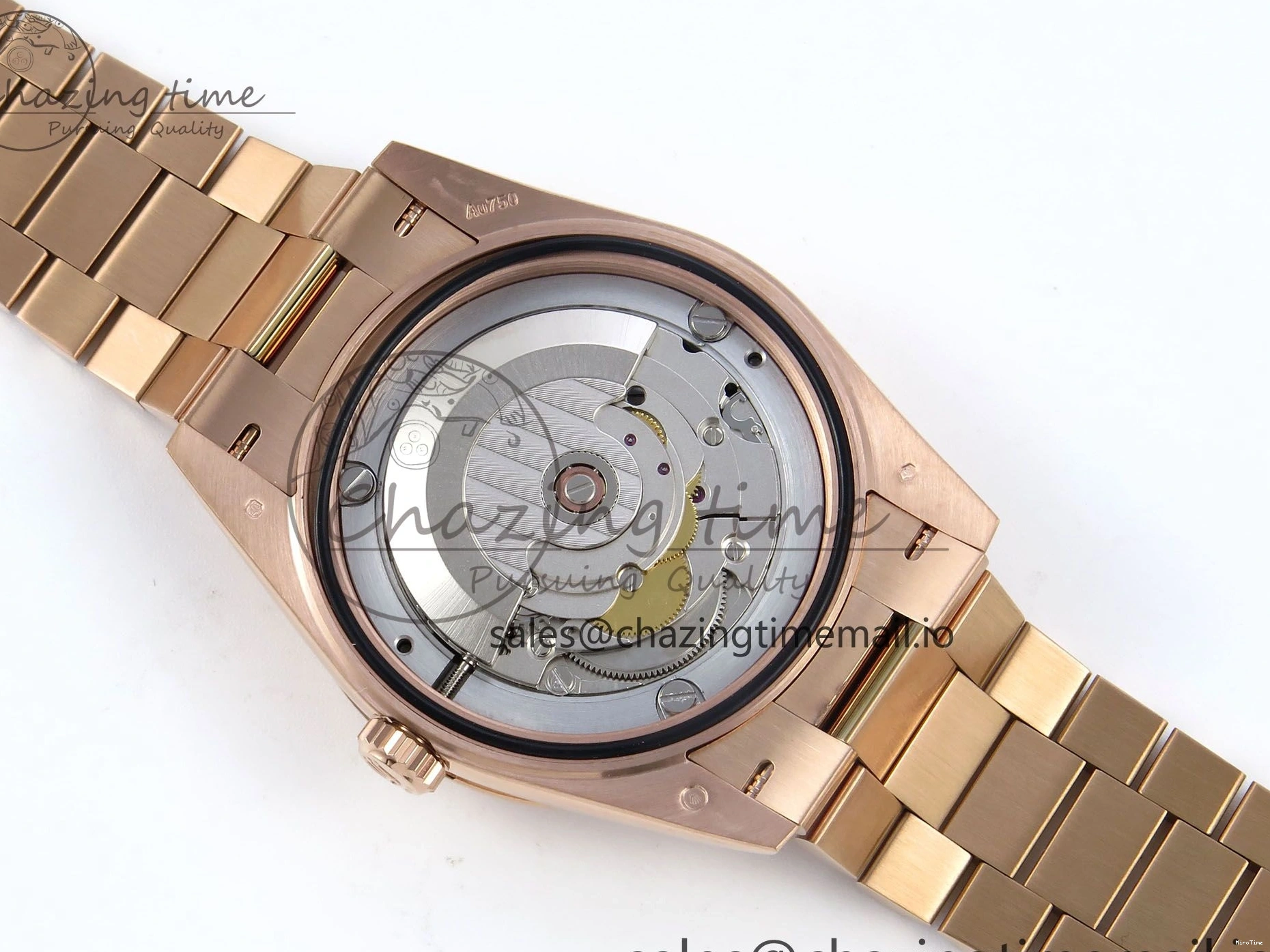 MiroTime 0119 Day Date 40 RG 228235 Noob 1:1 Best Edition Brown Roman Dial on President Bracelet A2836 (Gain Weight) UrbanChic 794